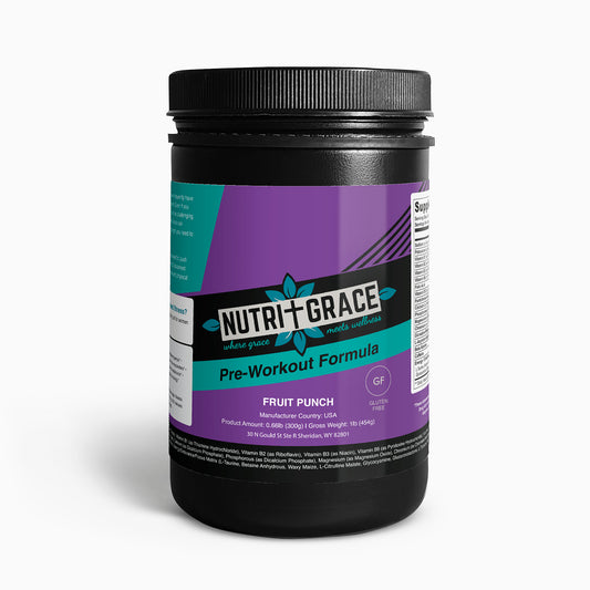 Nitric Shock Pre-Workout Powder (Fruit Punch)