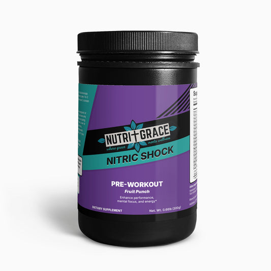 Nitric Shock Pre-Workout Powder (Fruit Punch)