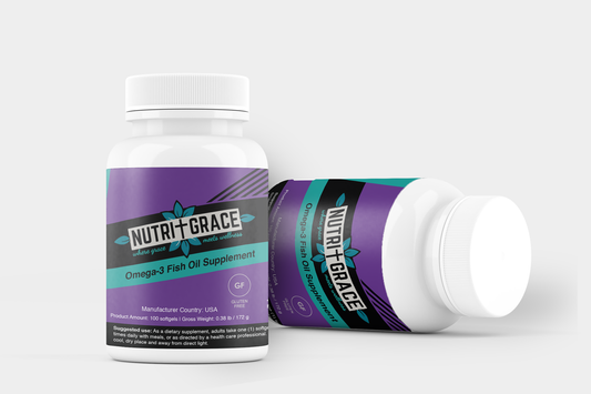 Omega-3 Fish Oil – Heart, Brain & Joint Support